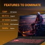 ASUS TUF Gaming A16 FA607NUG-RL136WS - Ryzen 7 Gaming Laptop with 16GB RAM - Image 6