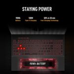 ASUS TUF Gaming A16 FA608PP-QT014WS - Ryzen 9 Gaming Laptop with 16GB RAM - Image 4