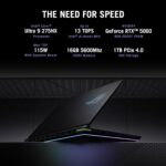 ASUS ROG Strix G16 G615LM-S5128WS - Core Ultra 9 Gaming Laptop with 16GB RAM - Image 2