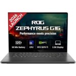 ASUS ROG Zephyrus G16 GU606AR-TB039WS - Core Ultra 9 Gaming Laptop with 32GB RAM.