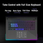 ASUS ROG Strix G16 G614PR-RV032WS -  AMD Ryzen 9 8940HX / 16GB DDR5 / 1TB SSD / RTX 5070TI-12GB / 16” FHD+(1920 x 1200)-165Hz / Windows 11 Home / Ms-Office Home 2024 / 2.2 Kgs / 1-Year Global Warranty - Image 6