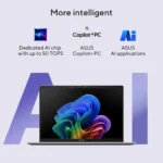 ASUS Vivobook 14 M1407KA-LY219WS - AMD Ryzen AI 5 330 / 16GB DDR5 / 512GB  / AMD Radeon™ Graphics / 14" FHD+ 60Hz / Windows 11 Home / Ms-Office Home 2024 / 1.46 Kgs / 1-Year Global Warranty (Copy) - Image 4