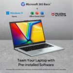 ASUS Vivobook Go 14 E1404FA-EB1237WS - AMD Ryzen™ 5 40 / 8GB DDR5 / 512GB  / Intel® Graphics / 14" FHD 60Hz / Windows 11 Home / Ms-Office Home 2024 / 1.38 Kgs / 1-Year Global Warranty - Image 12