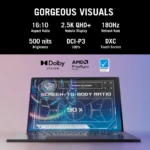 ROG Flow Z13 GZ302EA-RU520WS - AMD Ryzen AI MAX+ 395 / 32GB LPDDR5X / 1TB / AMD Radeon 8060S Graphics / 13.4" 2.5K Touch WQXGA ROG Nebula 180Hz / Windows 11 Home / Ms-Office Home 2024 / 1.20 Kgs / 1-Year Global Warranty - Image 4