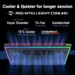 ROG Strix G16 G615LM-TS268WS - Intel Core Ultra 7 255HX / 16GB DDR5 / 1TB / RTX 5060 - 8GB / 16" 2.5K WQXGA ROG Nebula 300Hz / Windows 11 Home / Ms-Office Home 2024 / 2.65 Kgs / 1-Year Global Warranty - Image 3