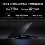 ROG Strix G16 G615LM-TS268WS - Intel Core Ultra 7 255HX / 16GB DDR5 / 1TB / RTX 5060 - 8GB / 16" 2.5K WQXGA ROG Nebula 300Hz / Windows 11 Home / Ms-Office Home 2024 / 2.65 Kgs / 1-Year Global Warranty - Image 5
