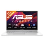 ASUS Vivobook Go 15 E1504FA-IN2816WS - AMD Ryzen 5 40  / 16GB LPDDR5 / 512GB  / AMD Radeon Graphics / 15.6" FHD 60Hz / Windows 11 Home / Ms-Office Home 2024 / 1.63 Kgs / 1-Year Global Warranty