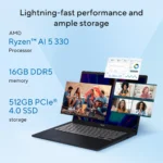 ASUS Vivobook 14 M1407KA-LY220WS - AMD Ryzen AI 5 330 / 16GB DDR5 / 512GB  / AMD Radeon™ Graphics / 14" FHD+ 60Hz / Windows 11 Home / Ms-Office Home 2024 / 1.46 Kgs / 1-Year Global Warranty - Image 3