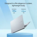 ASUS Vivobook 16 X1607AA-MB038WS - Intel Core Ultra 5 325 Series 3 / 16GB DDR5 / 512GB  / Intel® Graphics / 16" FHD+ 60Hz / Windows 11 Home / Ms-Office Home 2024 / 1.88 Kgs / 1-Year Global Warranty - Image 9