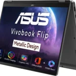 ASUS Vivobook 14 Flip OLED TP3407SA-QL024WS - Intel Core Ultra 5 226V / 16GB / 512GB  / Intel Arc Graphics / 14" FHD+ OLED Touch 60Hz / Windows 11 Home / Ms-Office Home 2024 / 1.57 Kgs / 1-Year Global Warranty.