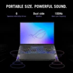 ROG Zephyrus G14 GU405AP-SY041WS- Intel Core Ultra 9 386H / 32GB LPDDR5X / 1TB  / RTX 5070 - 8GB / 14" 3K OLED ROG Nebula 120Hz / Windows 11 Home / Ms-Office Home 2024 / 1.50 Kgs / 1-Year Global Warranty - Image 6