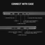 ROG Zephyrus G14 GU405AP-SY041WS- Intel Core Ultra 9 386H / 32GB LPDDR5X / 1TB  / RTX 5070 - 8GB / 14" 3K OLED ROG Nebula 120Hz / Windows 11 Home / Ms-Office Home 2024 / 1.50 Kgs / 1-Year Global Warranty - Image 7