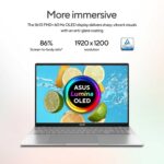 ASUS Vivobook S16 S3607AA-SH090WS - Intel Core Ultra 7 355H  / 16GB / 1TB  / Intel Graphics / 16" FHD+ OLED 60Hz / Windows 11 Home / Ms-Office Home 2024 / 1.70 Kgs / 1-Year Global Warranty - Image 5