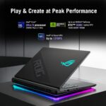 ASUS ROG Strix Scar 18 G835LWG-TQ363WS - Intel Core Ultra 9 Processor 290HX Plus / 32GB DDR5 / 1TB / RTX 5080 -16GB / 18" 4K Mini LED ROG Nebula HDR 240Hz / Windows 11 Home / Ms-Office Home 2024 / 3.73 Kgs / 1-Year Global Warranty - Image 5
