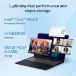 ASUS Vivobook 16 X1607CA-MB349WS - Intel Core Ultra 5 225H  / 16GB DDR5 / 512GB  / Intel® Graphics / 16" WUXGA  60Hz / Windows 11 Home / Ms-Office Home 2024 / 1.88 Kgs / 1-Year Global Warranty - Image 9