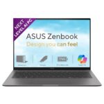 ASUS Zenbook S14 UX5406AA-SU188WS - Intel Core Ultra 9 386H / 32GB / 1TB / Intel Graphics / 14” 3K OLED Touch 120Hz / Windows 11 Home / Ms-Office Home 2024 / 1.20 Kg / 1-Year Global Warranty.
