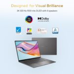 ASUS Zenbook S14 UX5406AA-SU188WS - Intel Core Ultra 9 386H / 32GB / 1TB / Intel Graphics / 14” 3K OLED Touch 120Hz / Windows 11 Home / Ms-Office Home 2024 / 1.20 Kg / 1-Year Global Warranty. - Image 6