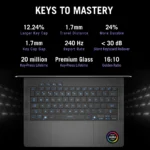 ROG Zephyrus G14 GA403GM-SY132WS- AMD Ryzen AI 9 465 / 32GB LPDDR5X / 2TB  / RTX 5060 - 8GB / 14" 3K OLED ROG Nebula 120Hz / Windows 11 Home / Ms-Office Home 2024 / 1.50 Kgs / 1-Year Global Warranty - Image 9