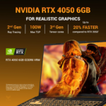 ASUS TUF Gaming A16 FA607NUQ-RL208W - AMD Ryzen 7 170  / 8GB DDR5 / 512GB  / RTX 4050 - 6GB / 16" FHD+  144Hz / Windows 11 Home / Ms-Office Home 2024 / 2.20 Kgs / 1-Year Global Warranty - Image 2