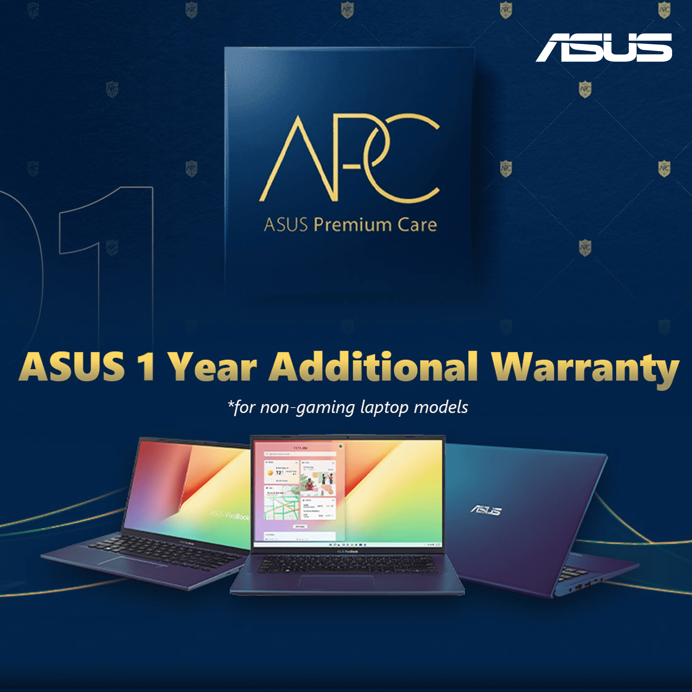 ACX10-00383UNB ASUS Premium Care - ACX10-00383UNB - Consumer Notebook / 1 Year Warranty Extension - Image 1