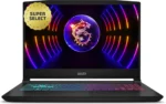 MSI KATANA 15 B13UDXK-107IN – Intel Core i5 13420H / 16GB DDR5 / 1TB  / NVIDIA® GeForce RTX 3050 6GB / 15.6" FHD 144Hz / Windows 11 Home / Ms-Office Home 2024 / 2.25 Kgs / 2-Years Warranty