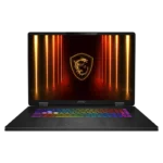 MSI Crosshair 18 HX AI A2XWGXKG-096IN - Intel Core Ultra 9 275HX / 32GB DDR5 / 1TB / NVIDIA GeForce RTX 5070-12GB / 18" QHD+ (2560 x 1600) 240Hz / Windows 11 Home /  3.1 Kgs / 2-Years Warranty