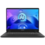 MSI PRESTIGE 14 AI EVO C1MG-058IN - Intel® Core Ultra 5-125H / 16GB DDR5 / 512GB / Intel®Arc Graphics / 14" FHD+ (1920x1200) 144Hz / Windows 11 Home / Ms Office Home 2024 / 1.7 Kgs / 2-Years Warranty