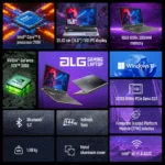 ACER AL15G-53 Gaming UN.DL9SI.00A - Intel Core 5 210H / 16GB DDR4 / 512GB / NVIDIA GeForce RTX 3050 - 6GB / 15.6" FHD (1920 x 1080) 144Hz / Windows 11 Home / Ms Office Home & Student / 1.99 Kgs / 1-Year Warranty - Image 2