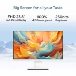 ASUS AiO V440VAB-KWC3001WS -Intel Core 3 100U / 8GB DDR5 / 512GB / Intel® Graphics / 23.8" FHD (1920 x 1080) 100Hz/ Wireless Keyboard & Mouse / Windows 11 Home / Ms Office Home / 5.46 Kgs / 1-Year Warranty - Image 2