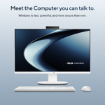 ASUS AiO V440VAB-KWC3002WS -Intel Core 3 100U / 8GB DDR5 / 512GB / Intel® Graphics / 23.8" FHD (1920 x 1080) 100Hz / Wireless Keyboard & Mouse / Windows 11 Home / Ms Office Home / Black / 1-Year Warranty - Image 10