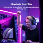ROG Pelta Core Gaming Headset - Wired / AI Noise Cancelling Microphone / RGB / 20Hz–20kHz frequency / Multi-Platform - Image 3