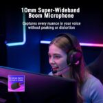 ROG Pelta Core Gaming Headset - Wired / AI Noise Cancelling Microphone / RGB / 20Hz–20kHz frequency / Multi-Platform - Image 5