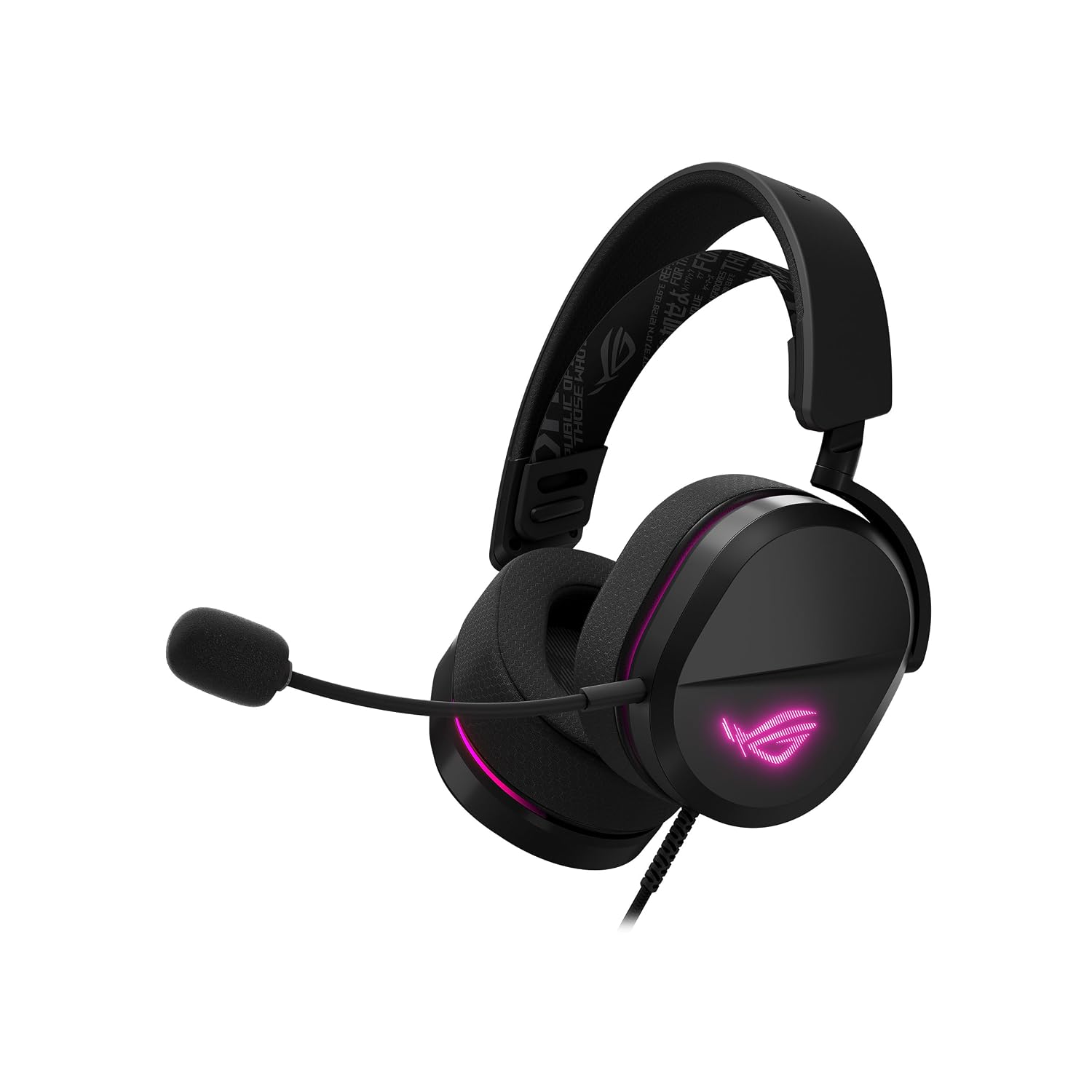 PELTA ROG Pelta Core Gaming Headset - Wired / AI Noise Cancelling Microphone / RGB / 20Hz–20kHz frequency / Multi-Platform - Image 1