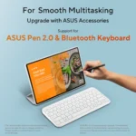 ASUS Pad T3201 T3201M5A-TL005DW - MediaTek® MT8792Z (D8300) / 8GB LPDDR5X / 256GB UFS3.1 / 12.2" Touch 2.8K OLED 144Hz / Android 16  / Pure White / 0.52 Kgs / 1-Year Warranty - Image 10