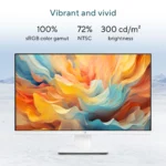 ASUS AiO V470VAB-KWC3004WS -Intel Core 3 100U / 16GB DDR5 / 512GB / Intel® Graphics / 27" FHD (1920 x 1080) 100Hz / Wireless Keyboard & Wireless Mouse / Windows 11 Home / Ms Office Home / White / 1-Year Warranty - Image 3
