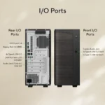 ASUS V500 Mini Tower Desktop V501MV-05210H006WS - Intel Core 5 210H / 8GB DDR5 / 512GB / Intel®UHD Graphics / Air Cooler / Wired Keyboard & Mouse / Windows 11 Home / Ms Office Home / Black / 3-Years Warranty - Image 13