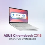 ASUS Chromebook CX1505CTA-S70293 -  Intel Processor N50 / 8GB LPDDR5 / 128G eMMC / Intel® UHD Graphics / 15.6" FHD 60Hz / ChromeOS  / Pure Grey / 1.6 Kgs / 1-Year ADP Warranty - Image 3