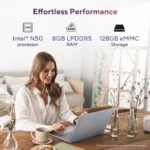 ASUS Chromebook CX1505CTA-S70293 -  Intel Processor N50 / 8GB LPDDR5 / 128G eMMC / Intel® UHD Graphics / 15.6" FHD 60Hz / ChromeOS  / Pure Grey / 1.6 Kgs / 1-Year ADP Warranty - Image 8