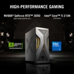 ASUS TUF Mini Tower Gaming Desktop T500MV-05210H006WS - Intel Core 5 210H / 16GB DDR5 RAM / 1TB SSD / NVIDIA RTX 3050-6GB / Air Cooler / Windows 11 Home / Office Home 2024 / 1-Year Warranty - Image 3